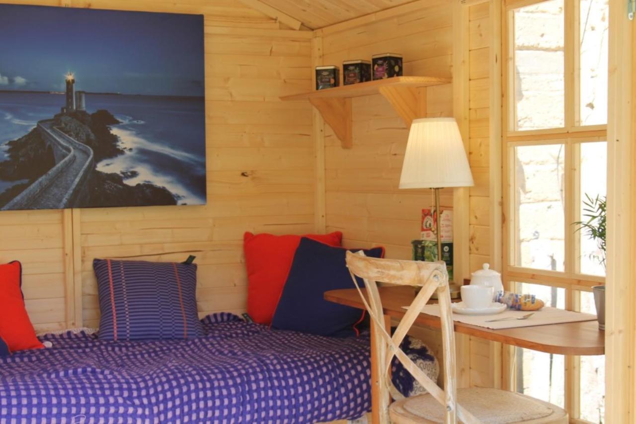 La Cabine Du Capitaine 4M² - Sdb Partagee Exterieure Chavagne Bagian luar foto