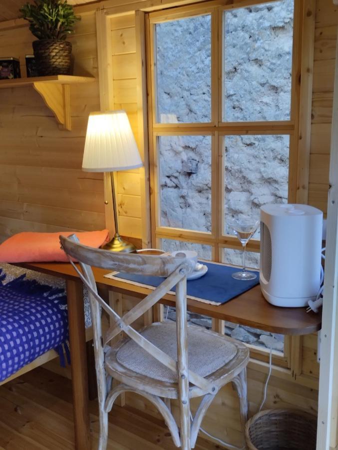 La Cabine Du Capitaine 4M² - Sdb Partagee Exterieure Chavagne Bagian luar foto