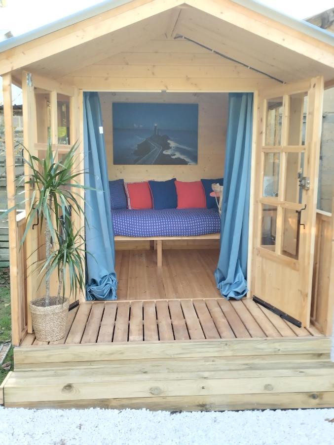 La Cabine Du Capitaine 4M² - Sdb Partagee Exterieure Chavagne Bagian luar foto