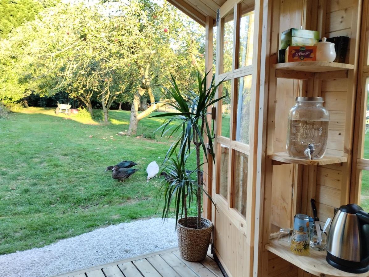 La Cabine Du Capitaine 4M² - Sdb Partagee Exterieure Chavagne Bagian luar foto