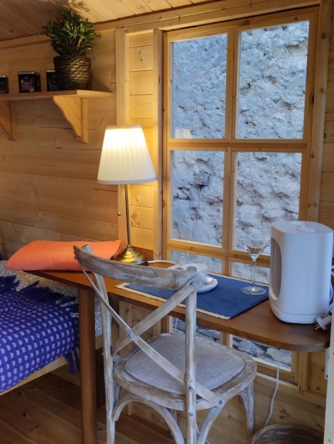 La Cabine Du Capitaine 4M² - Sdb Partagee Exterieure Chavagne Bagian luar foto